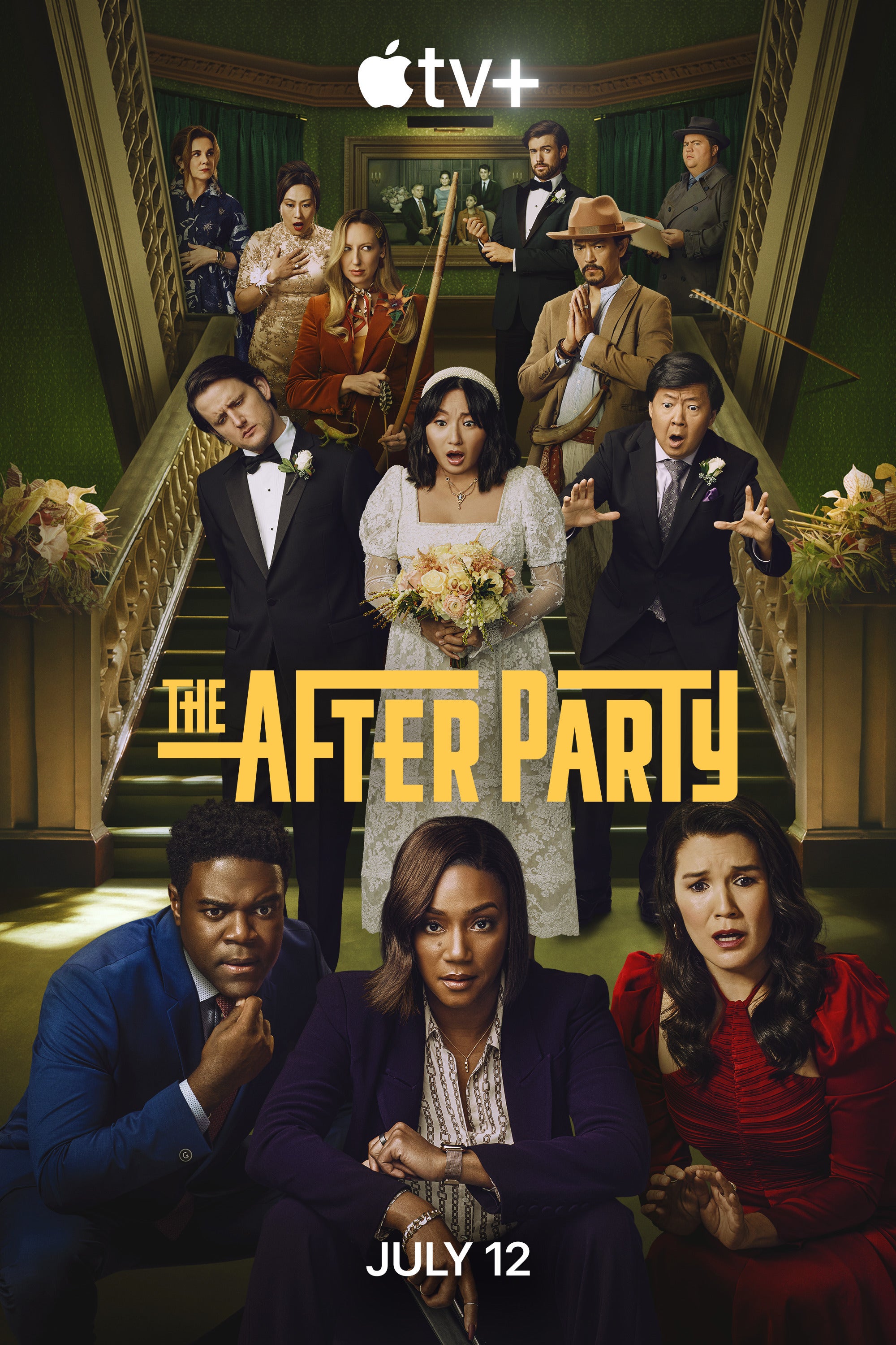 TV ratings for The Afterparty in South Korea. Apple TV+ TV series