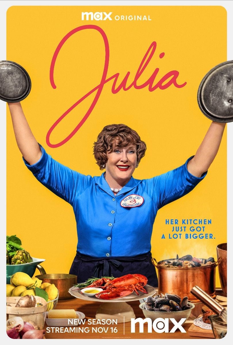 TV ratings for Julia in New Zealand. Max TV series