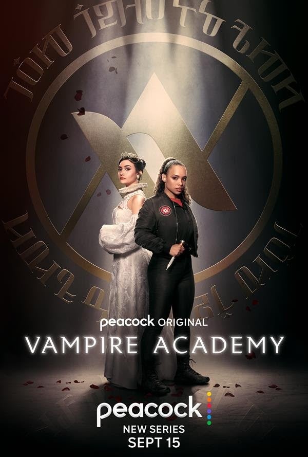 TV ratings for Vampire Academy in Spain. Peacock TV series
