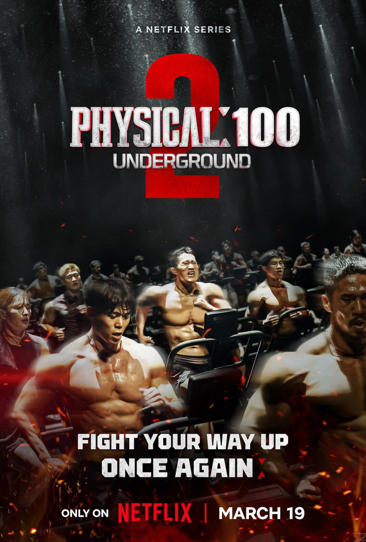 TV ratings for Physical: 100 (피지컬: 100) in Chile. Netflix TV series