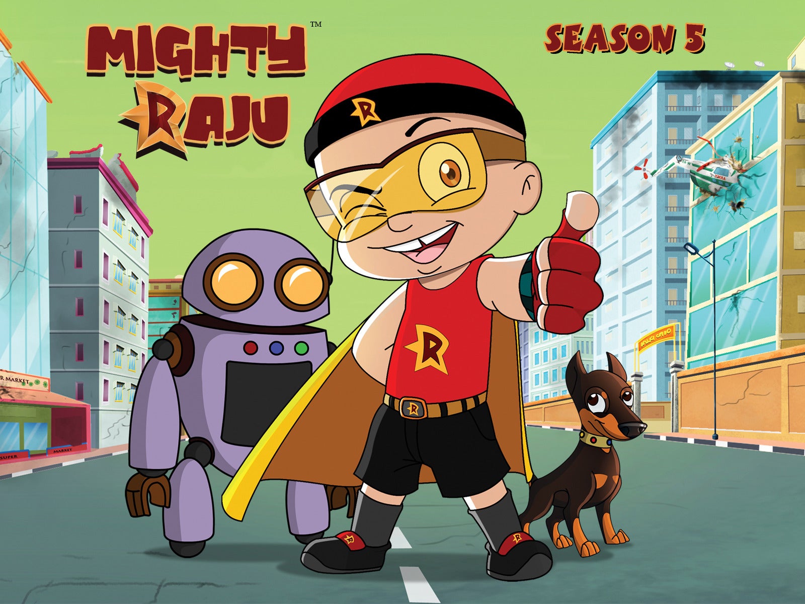 TV ratings for Mighty Raju in Brazil. Pogo TV TV series