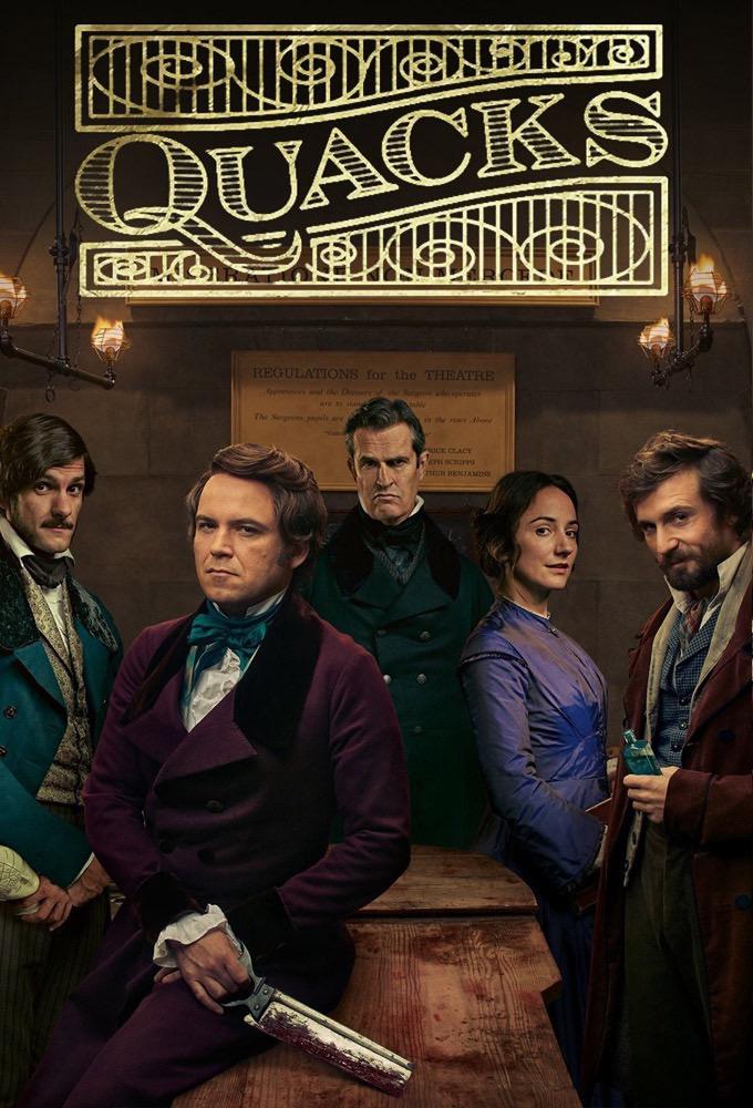 TV ratings for Quacks in Ireland. BBC Two TV series