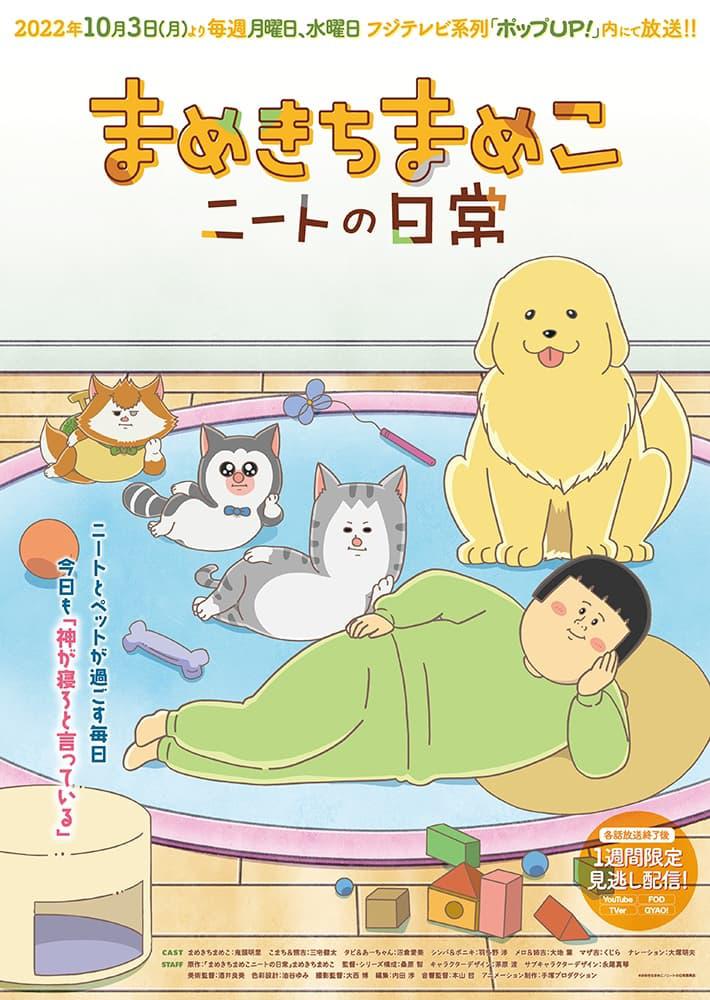 TV ratings for Mamekichi Mameko Neet No Nichijo (まめきちまめこニートの日常) in Japan. Fuji TV TV series