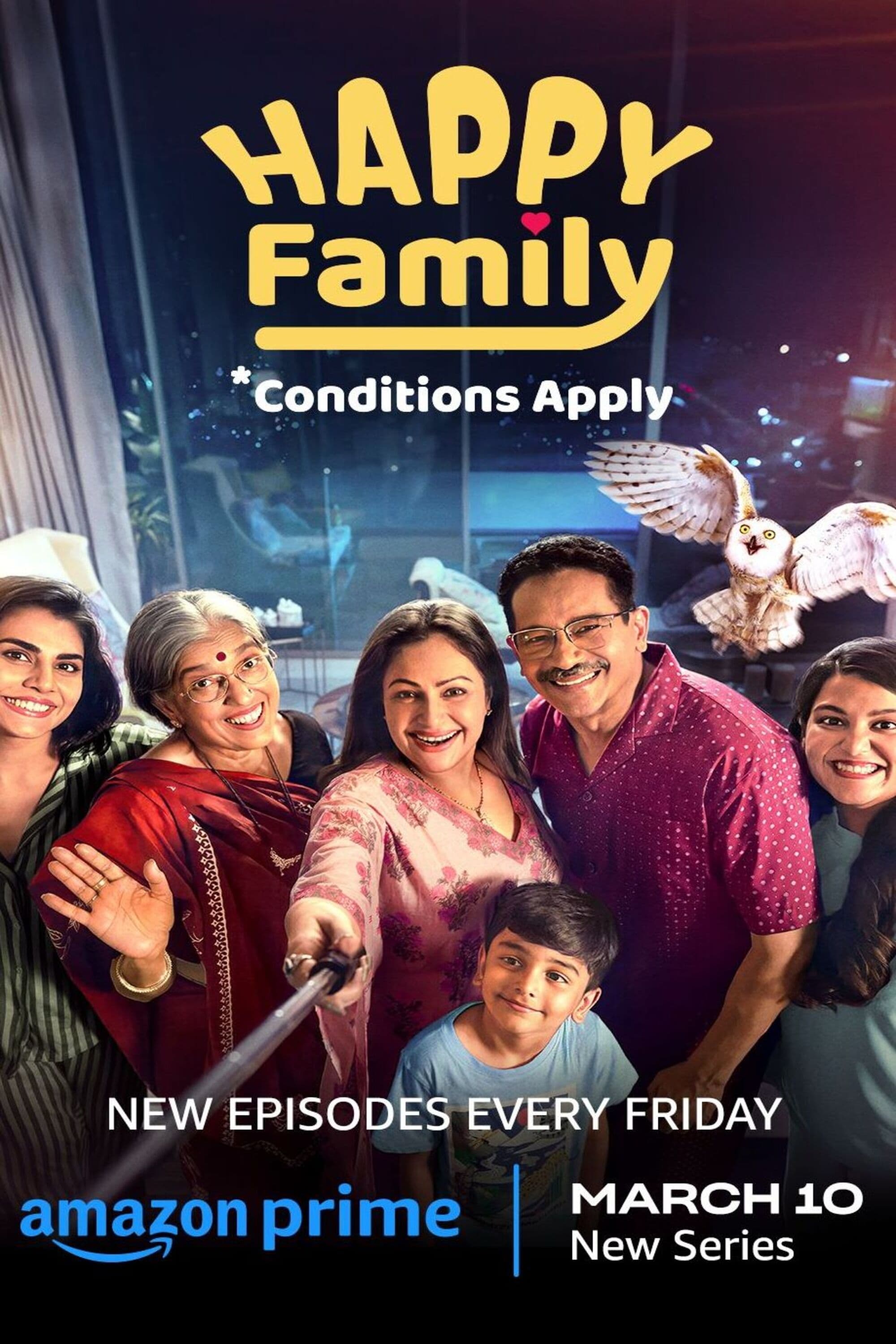 TV ratings for Happy Family Conditions Apply in Chile. Amazon Prime Video TV series