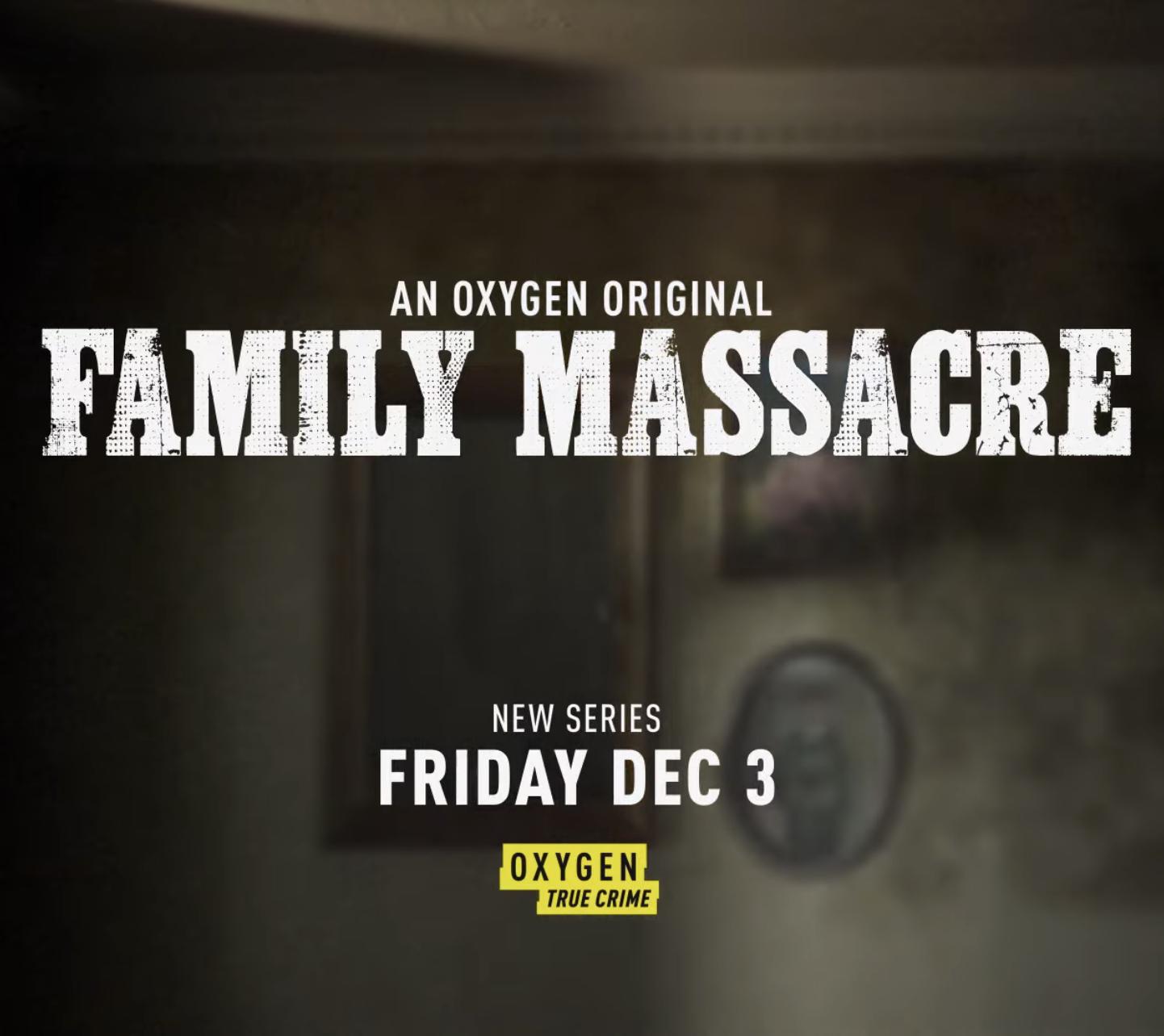 TV ratings for Family Massacre in Australia. Oxygen TV series