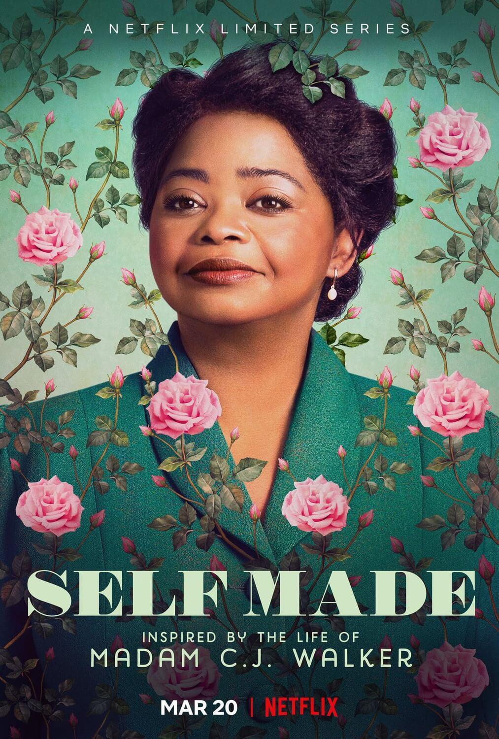 TV ratings for Self Made: Inspired By The Life Of Madam C.J. Walker in Suecia. Netflix TV series