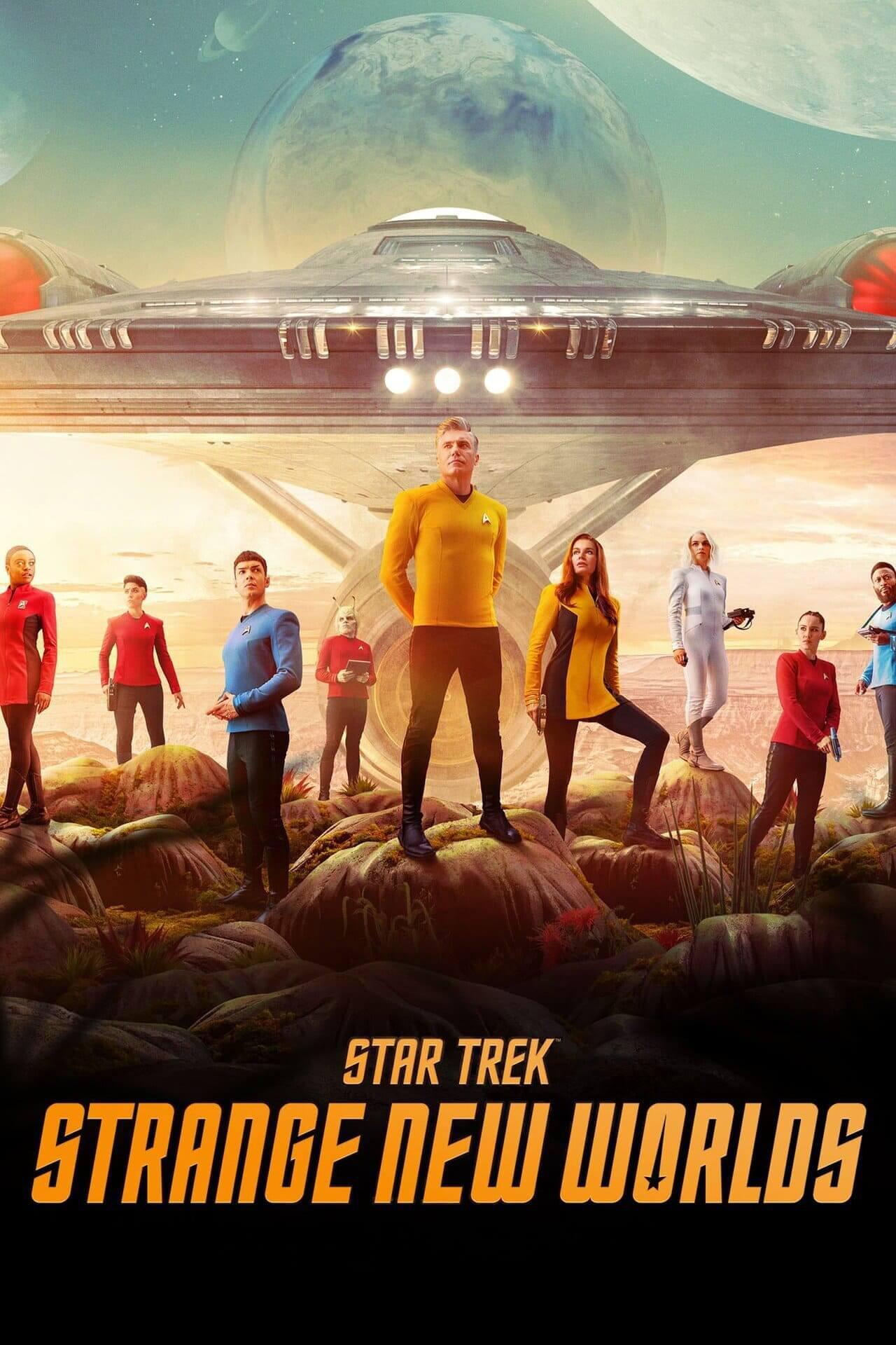 TV ratings for Star Trek: Strange New Worlds in Dinamarca. Paramount+ TV series