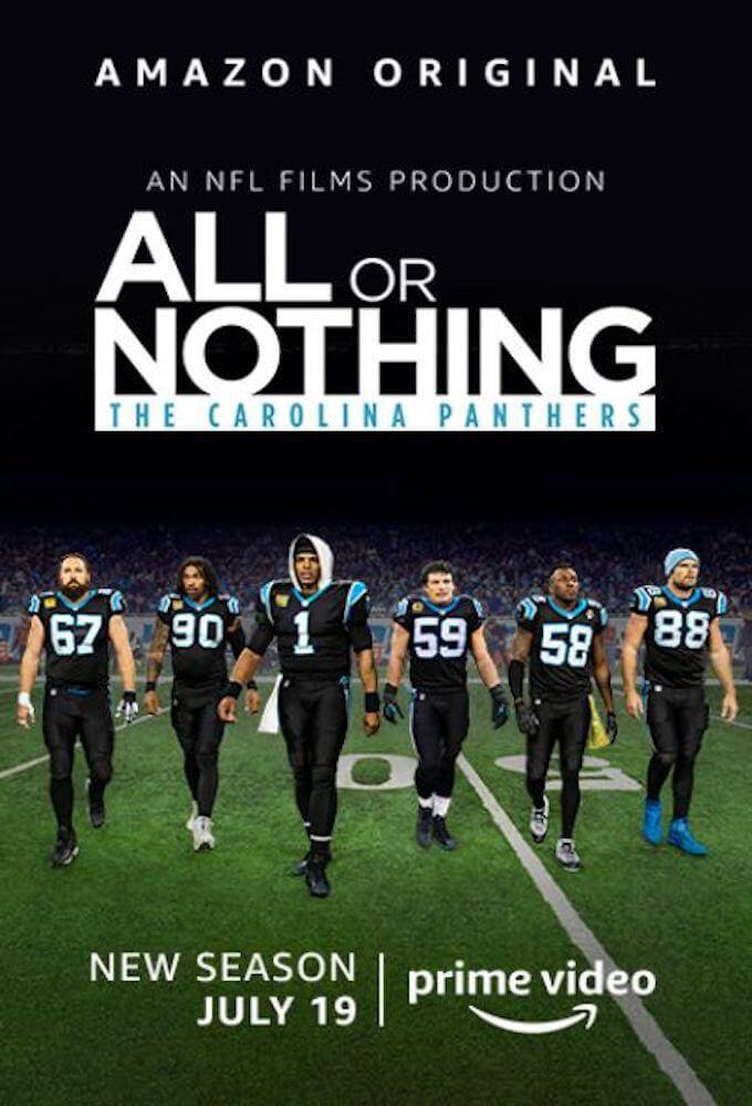 TV ratings for All Or Nothing: The Carolina Panthers in New Zealand. Amazon Prime Video TV series