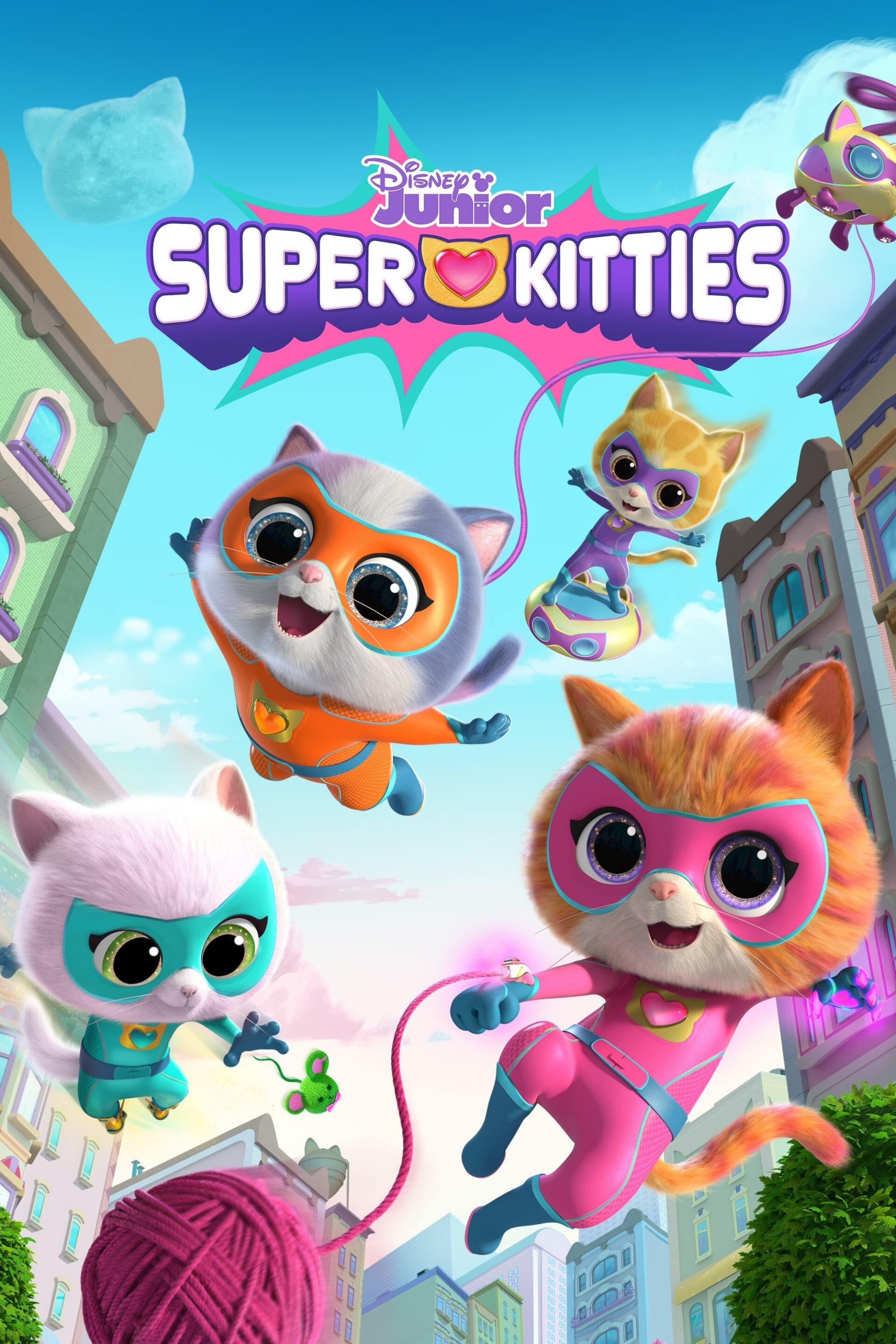 TV ratings for Superkitties in the United States. Disney+ TV series