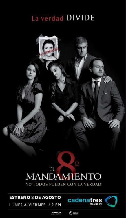 TV ratings for El Octavo Mandamiento in Chile. Cadenatres TV series