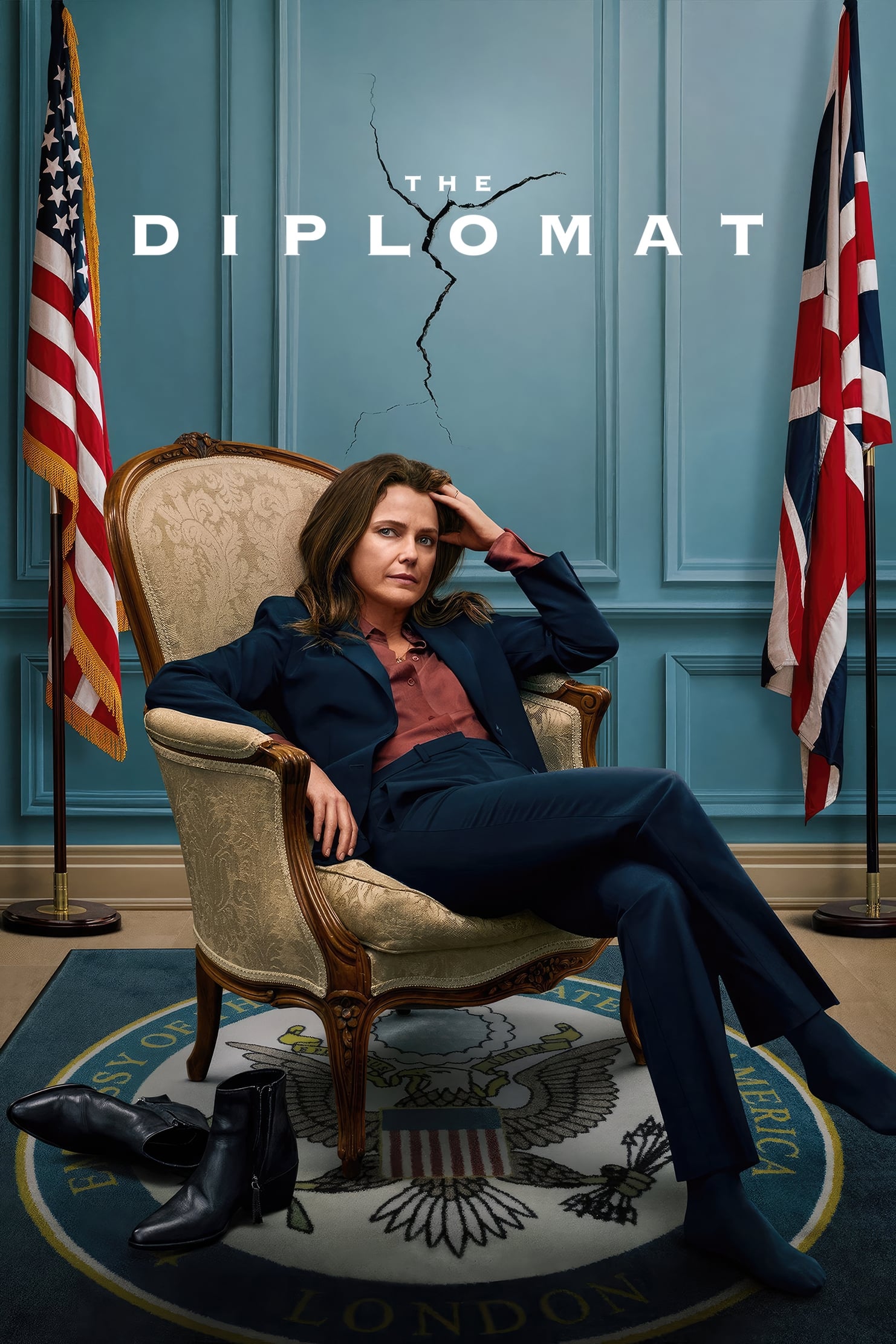 TV ratings for The Diplomat in the United States. Netflix TV series