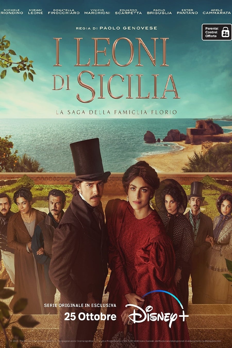 TV ratings for The Lions Of Sicily (I Leoni Di Sicilia) in Colombia. Disney+ TV series