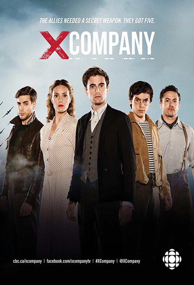 TV ratings for X Company in the United States. CBC TV series