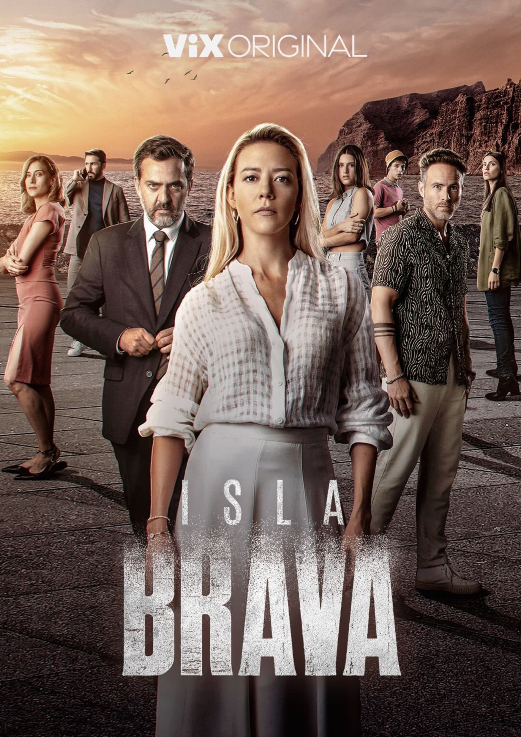 TV ratings for Isla Brava in Brazil. ViX+ TV series