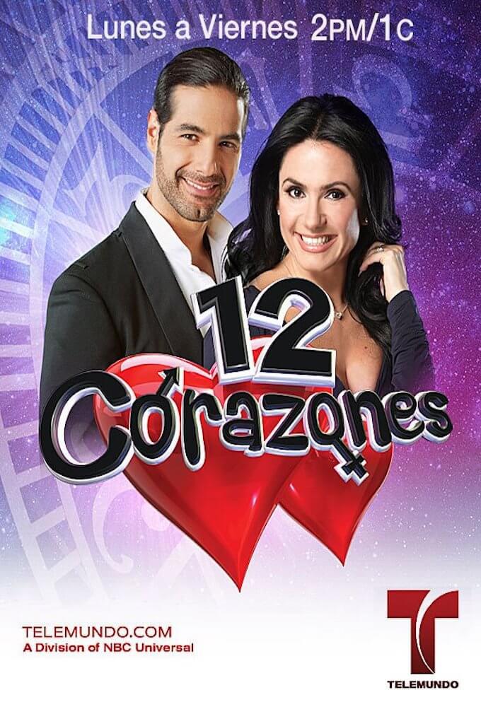 TV ratings for 12 Corazones in South Africa. Telemundo TV series