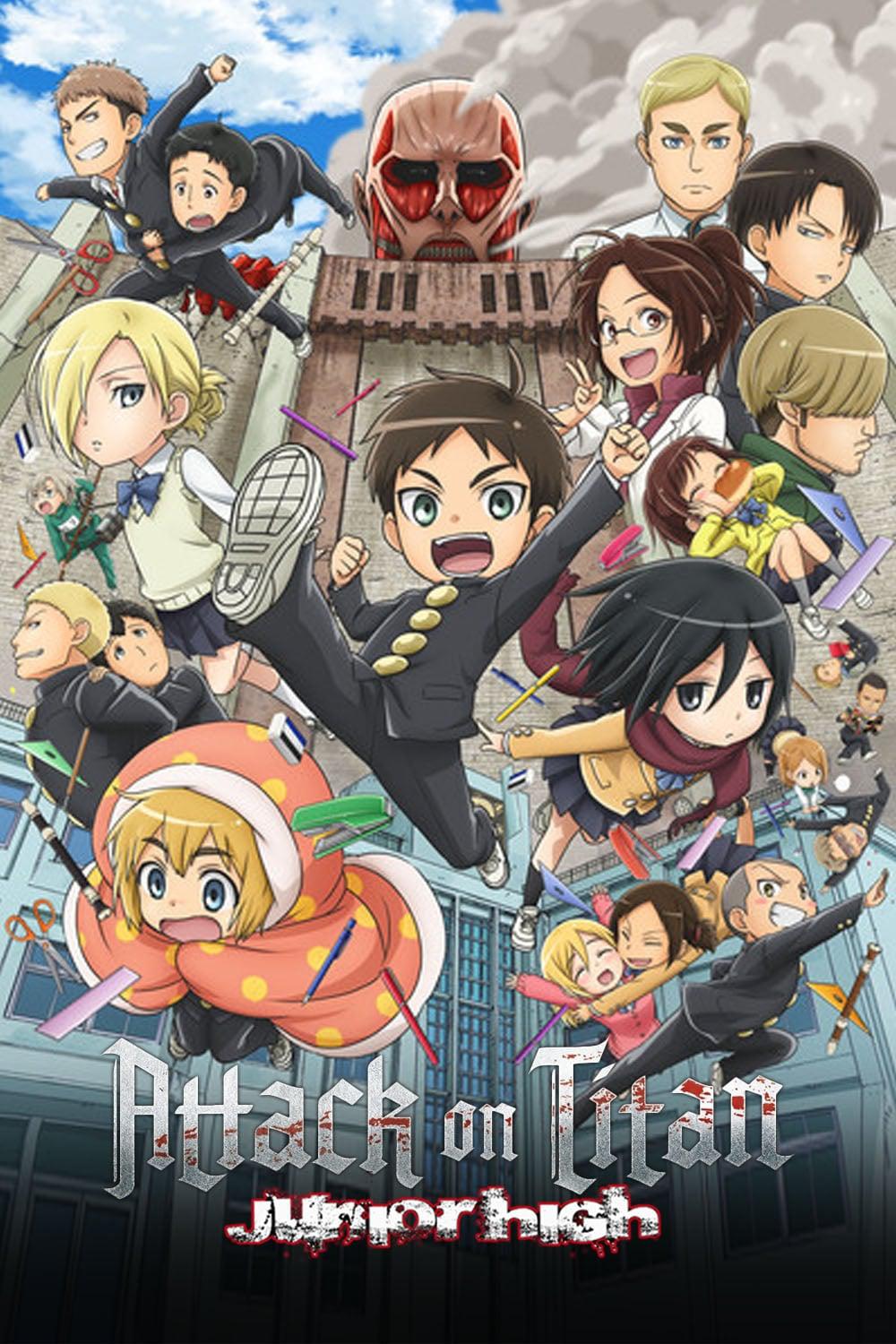 TV ratings for Attack On Titan: Junior High (進撃！ 巨人中学校) in Portugal. MBS TV series