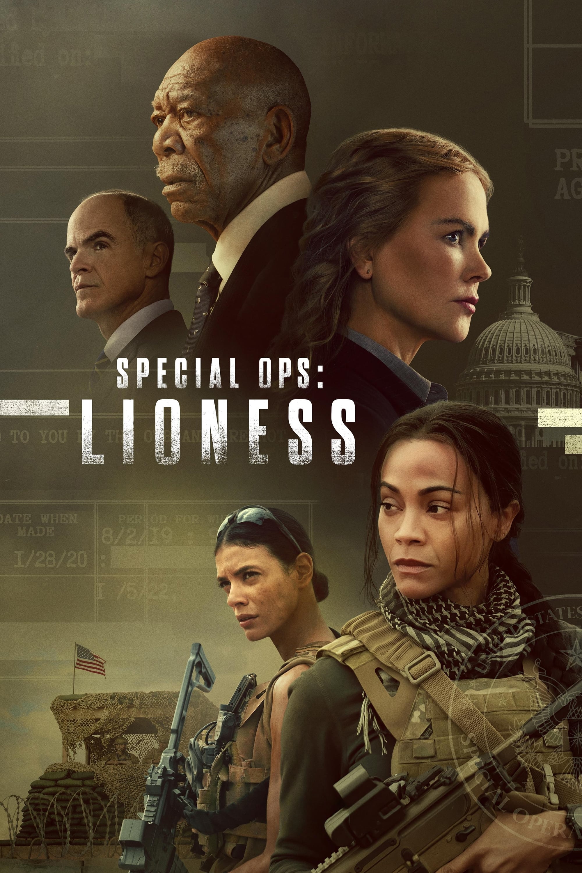 TV ratings for Special Ops: Lioness in the United Kingdom. Paramount+ TV series