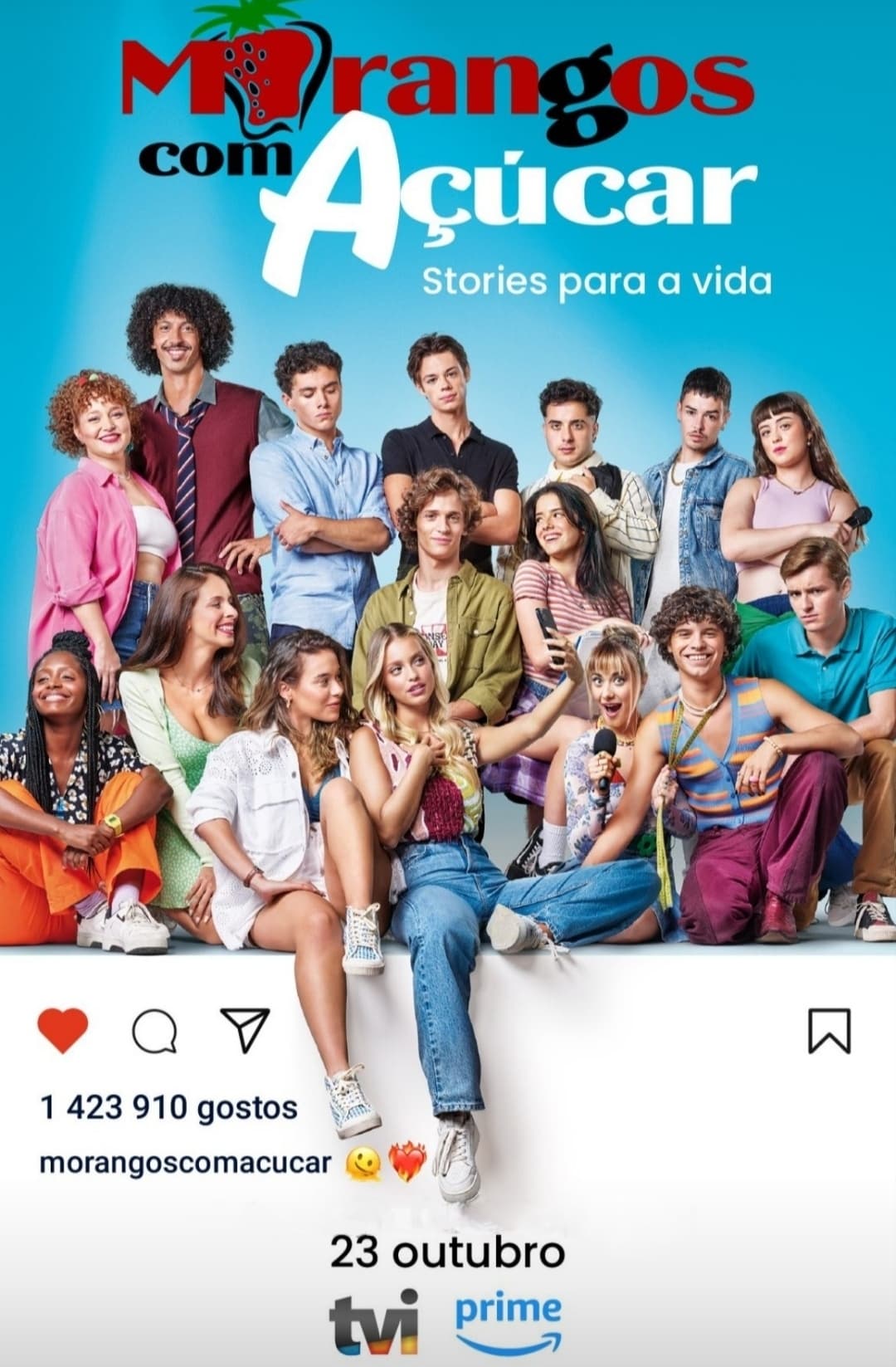 TV ratings for Sweet Strawberries (Morangos Com Açúcar) in Colombia. Amazon Prime Video TV series