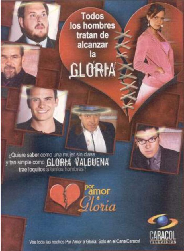 TV ratings for Por Amor A Gloria in South Africa. Caracol Televisión TV series