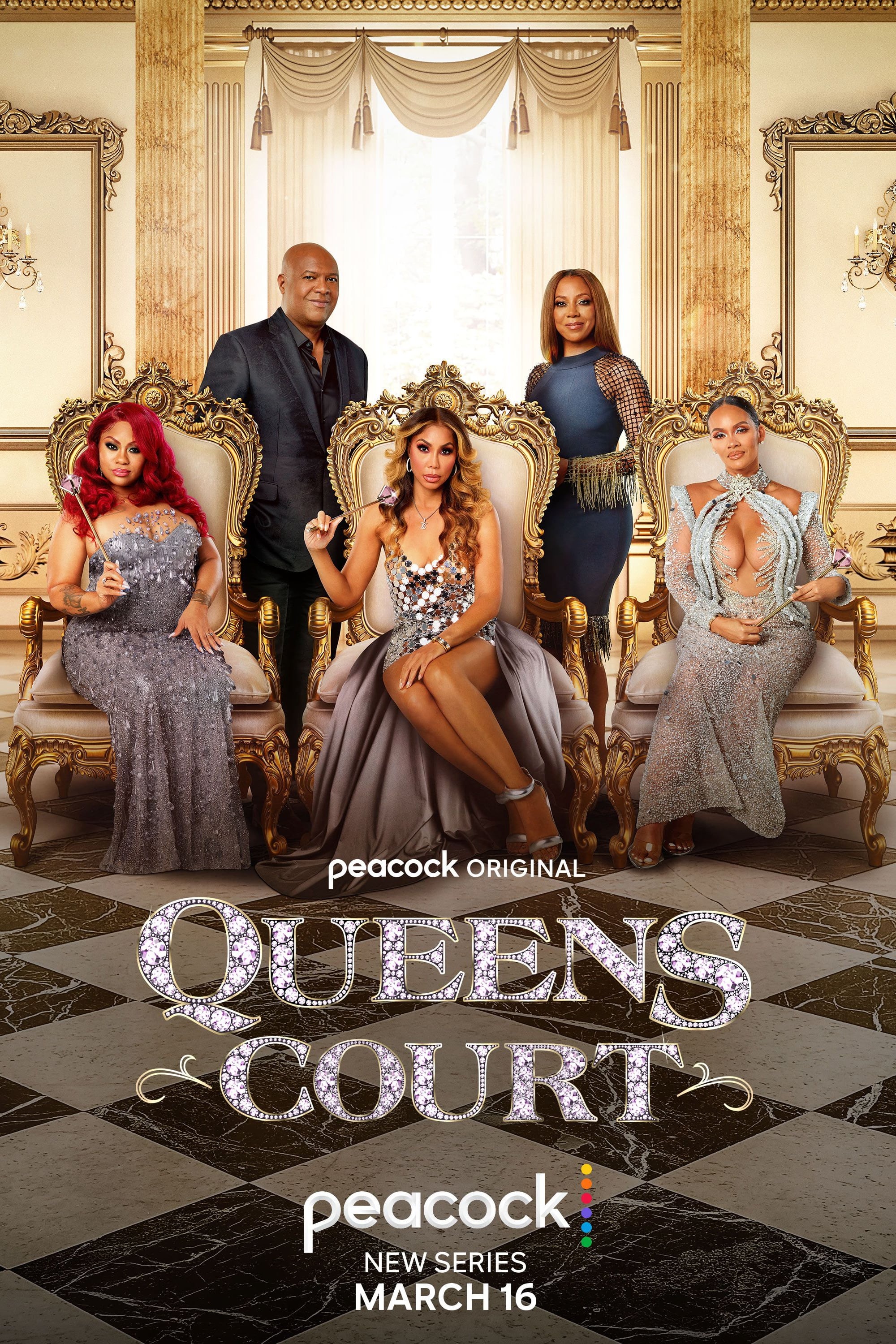 TV ratings for Queens Court in Brazil. Peacock TV series