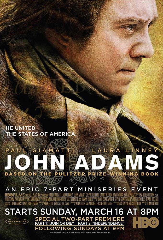 TV ratings for John Adams in the United Kingdom. HBO TV series