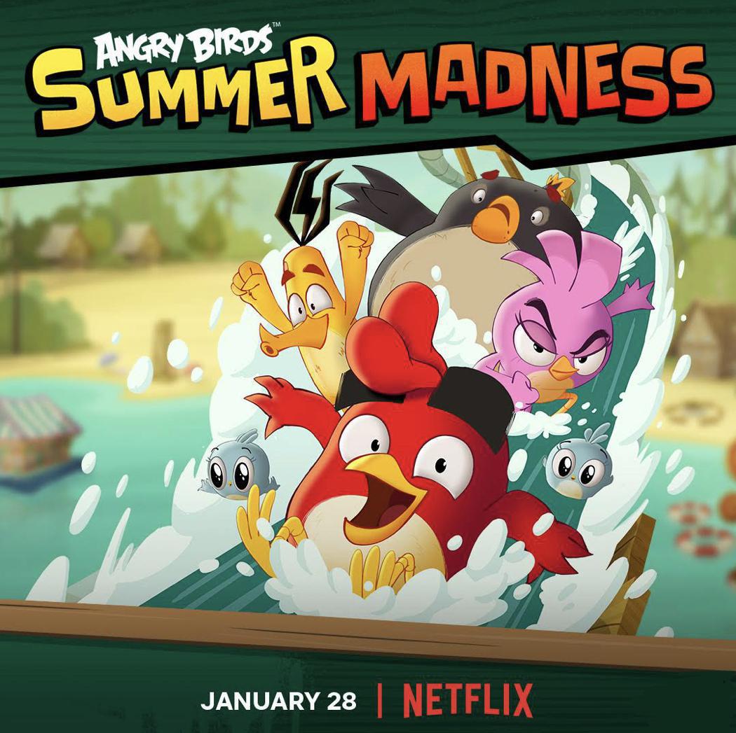TV ratings for Angry Birds: Summer Madness in the United States. Netflix TV series
