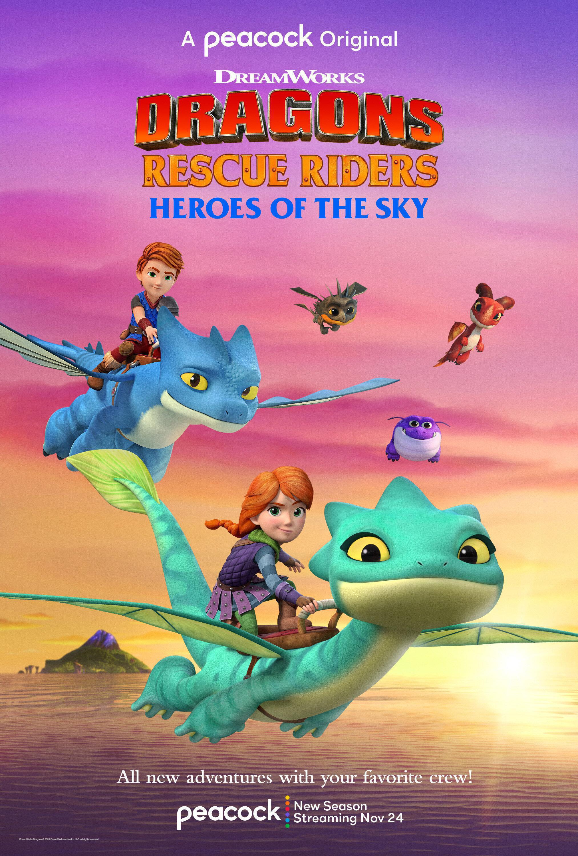 TV ratings for Dragons Rescue Riders: Heroes Of The Sky in Canada. Peacock TV series