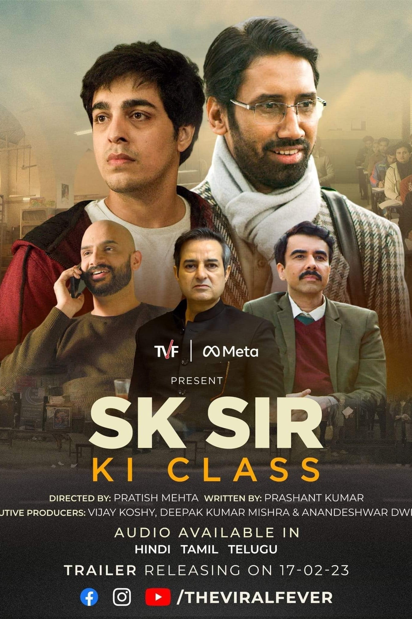 TV ratings for SK Sir Ki Class (एस के सर की क्लास) in Philippines. TVFPlay TV series