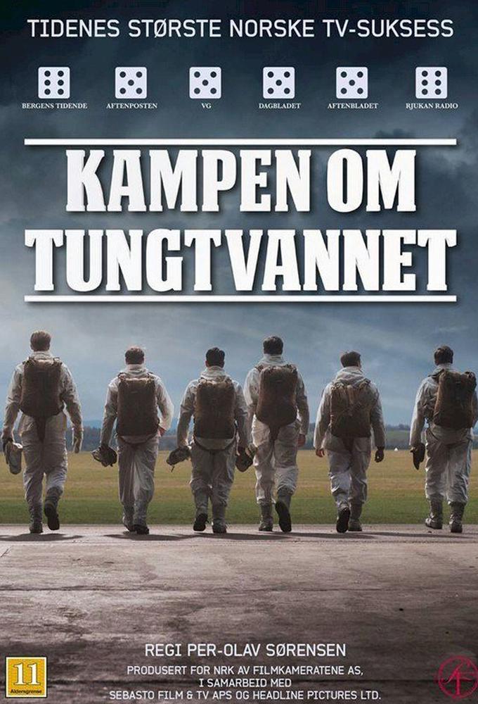 TV ratings for Kampen Om Tungtvannet in the United States. NRK1 TV series