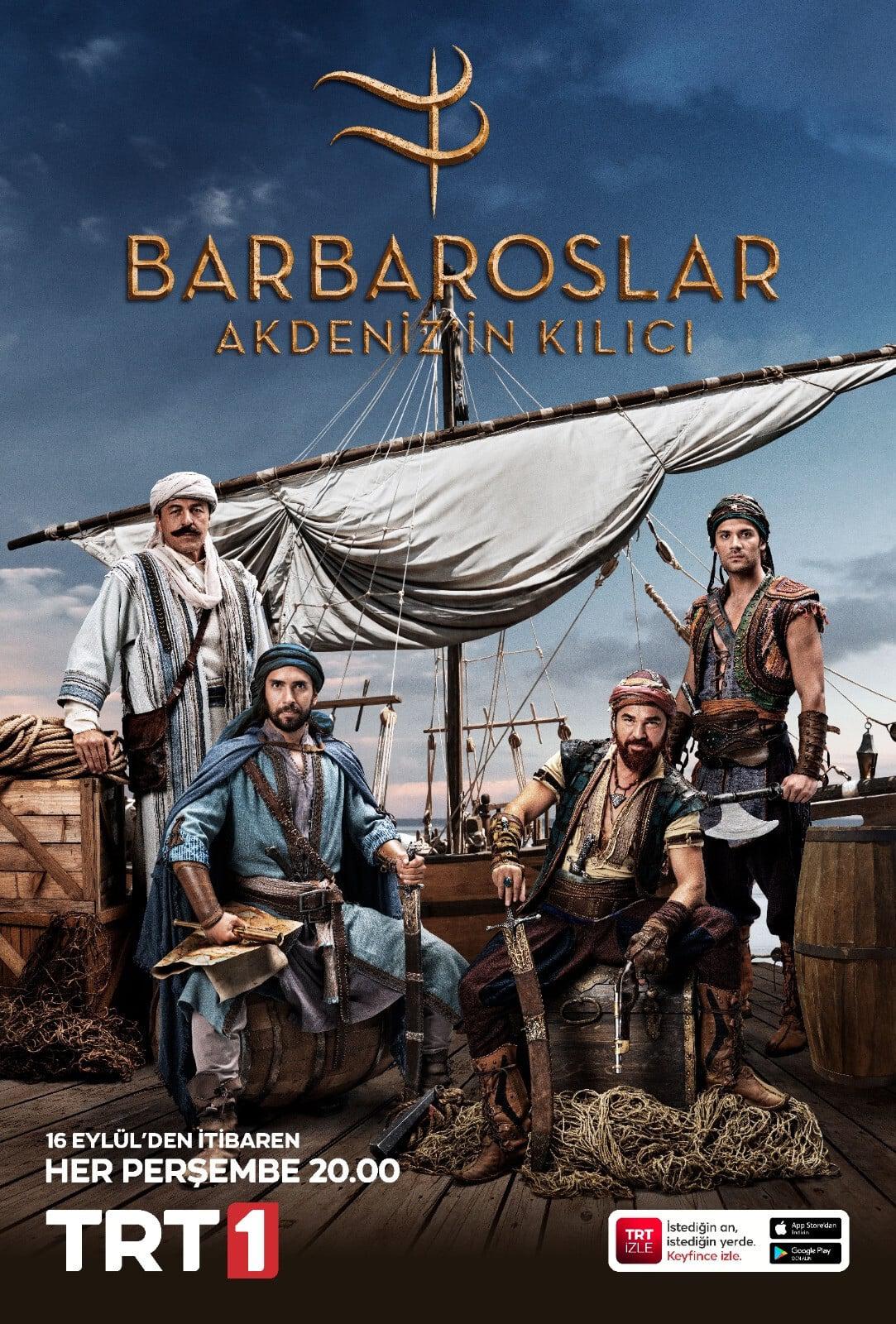TV ratings for Barbaroslar in the United States. TRT 1 TV series